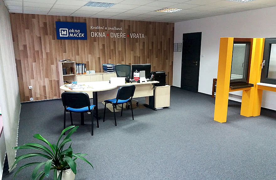 interiér pobočky Svitavy