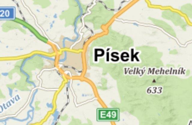 Písek (nejbližší pobočka České Budějovice)
