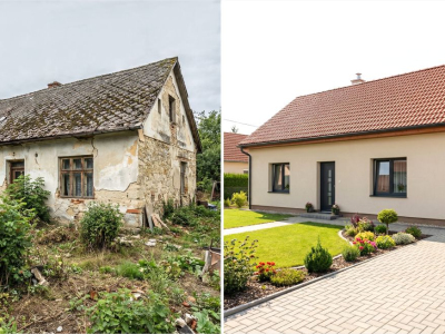 rekonstrukce venkovského domu