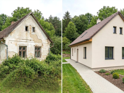 rekonstrukce venkovského domu