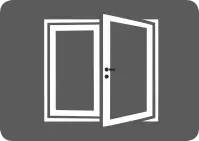 dvoukřídlé dveře