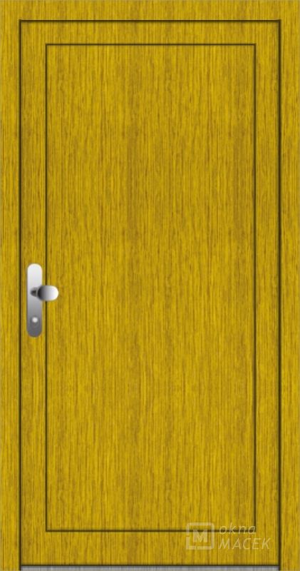 Dřevěné vchodové dveře Standard - OM 1000