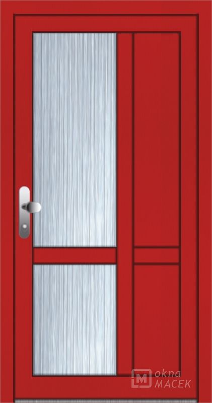 Dřevěné vchodové dveře Standard - OM 1156