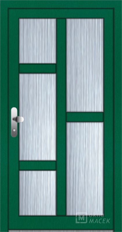 Hliníkové vchodové dveře Standard - OM 1179