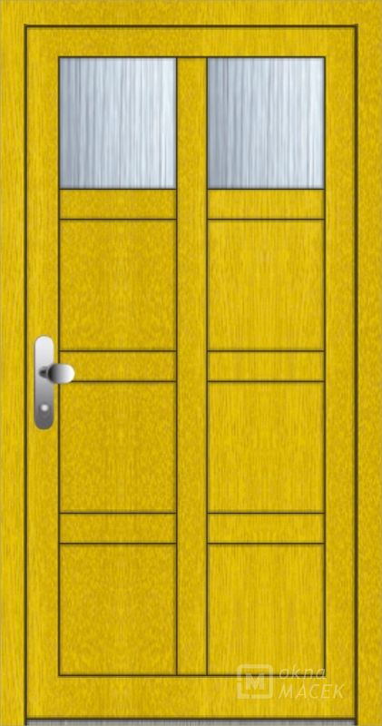 Dřevěné vchodové dveře Standard - OM 1211