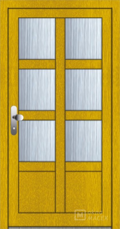 Hliníkové vchodové dveře Standard - OM 1217