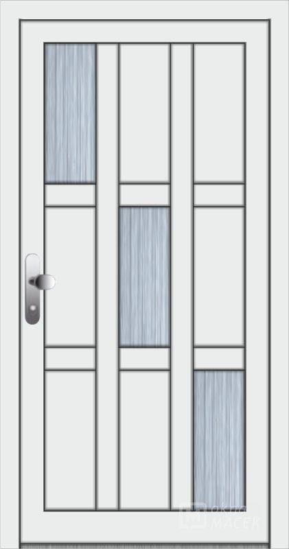 Hliníkové vchodové dveře Standard - OM 1314