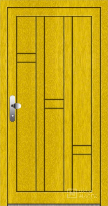 Dřevěné vchodové dveře Standard - OM 1320