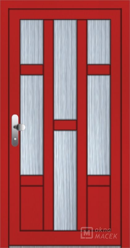Dřevěné vchodové dveře Standard - OM 1366