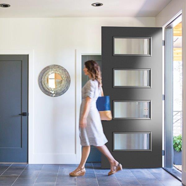 Plastové vchodové dveře