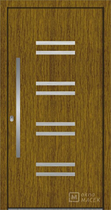 dřevěné vchodové dveře