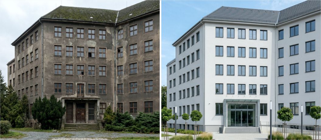 Montáž oken a dveří do administrativních budov